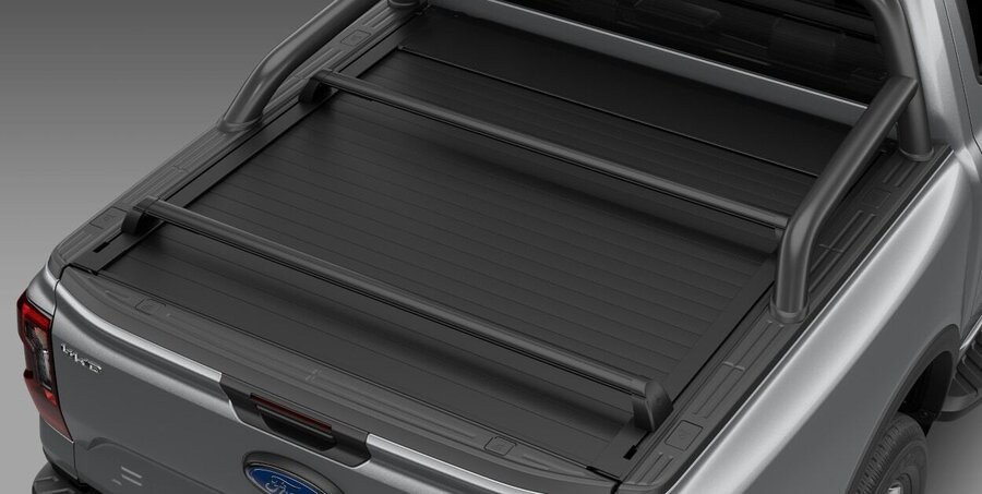 Thanh giá đỡ trên nắp thùng cuộn