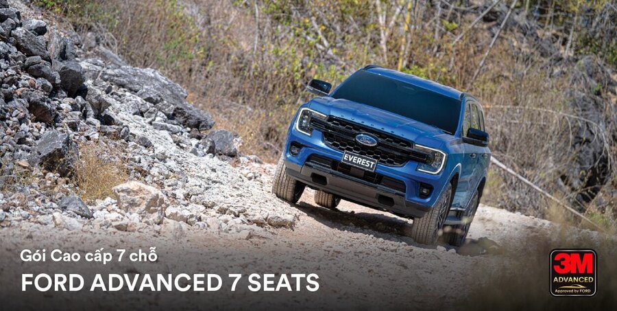 Phim cách nhiệt 3M- Gói Cao cấp 7 chỗ