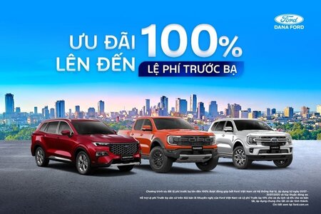 CHƯƠNG TRÌNH KHUYẾN MẠI THÁNG 07/2025 " RƯỚC FORD VỀ NHÀ - HÈ THÊM RỘN RÃ”