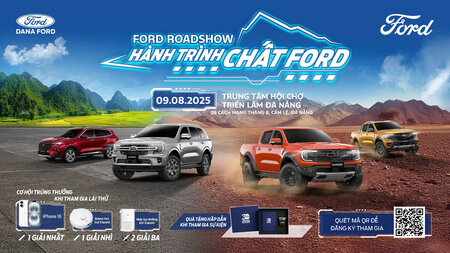 Ford Roadshow 2025 - Cùng Dana Ford Lái Thử Xe, Nhận Quà Tặng Chất
