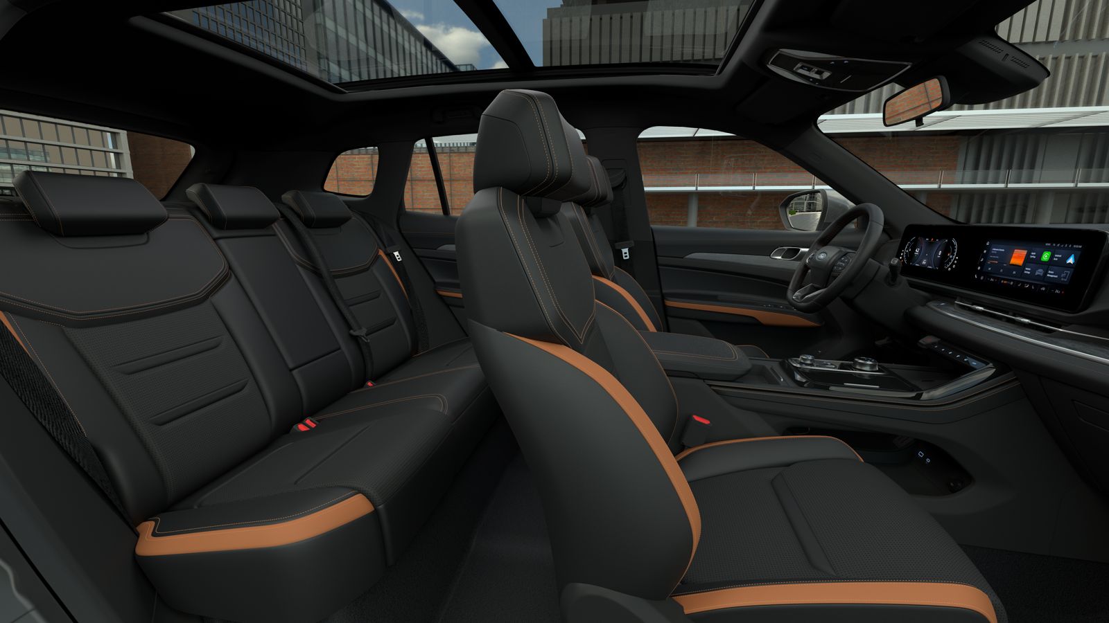 Nội thất rộng rãi, thoải mái