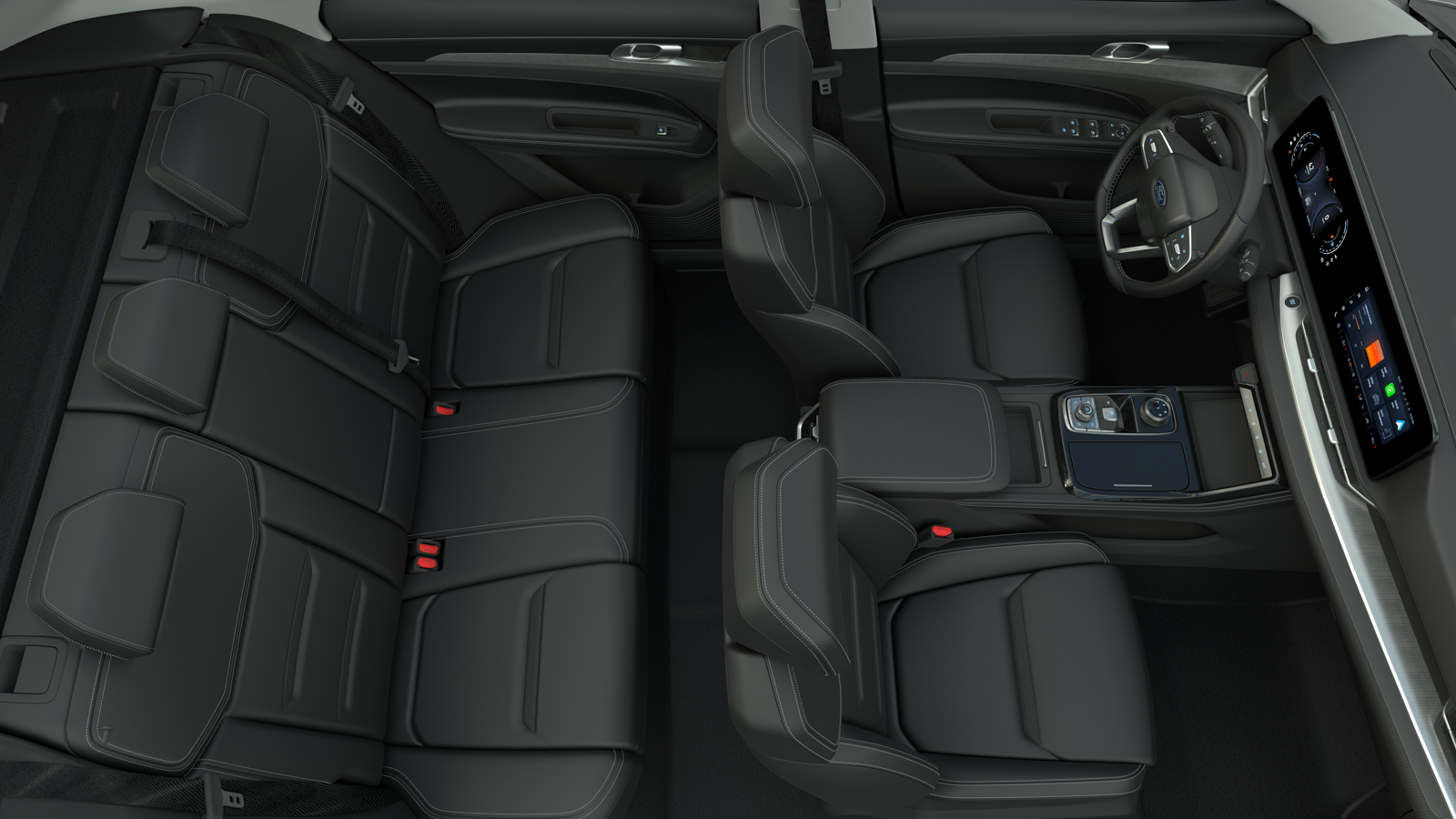 Nội thất rộng rãi, thoải mái